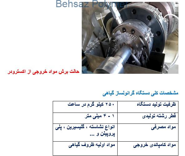 2 دستگاه گرانول ساز گیاهی