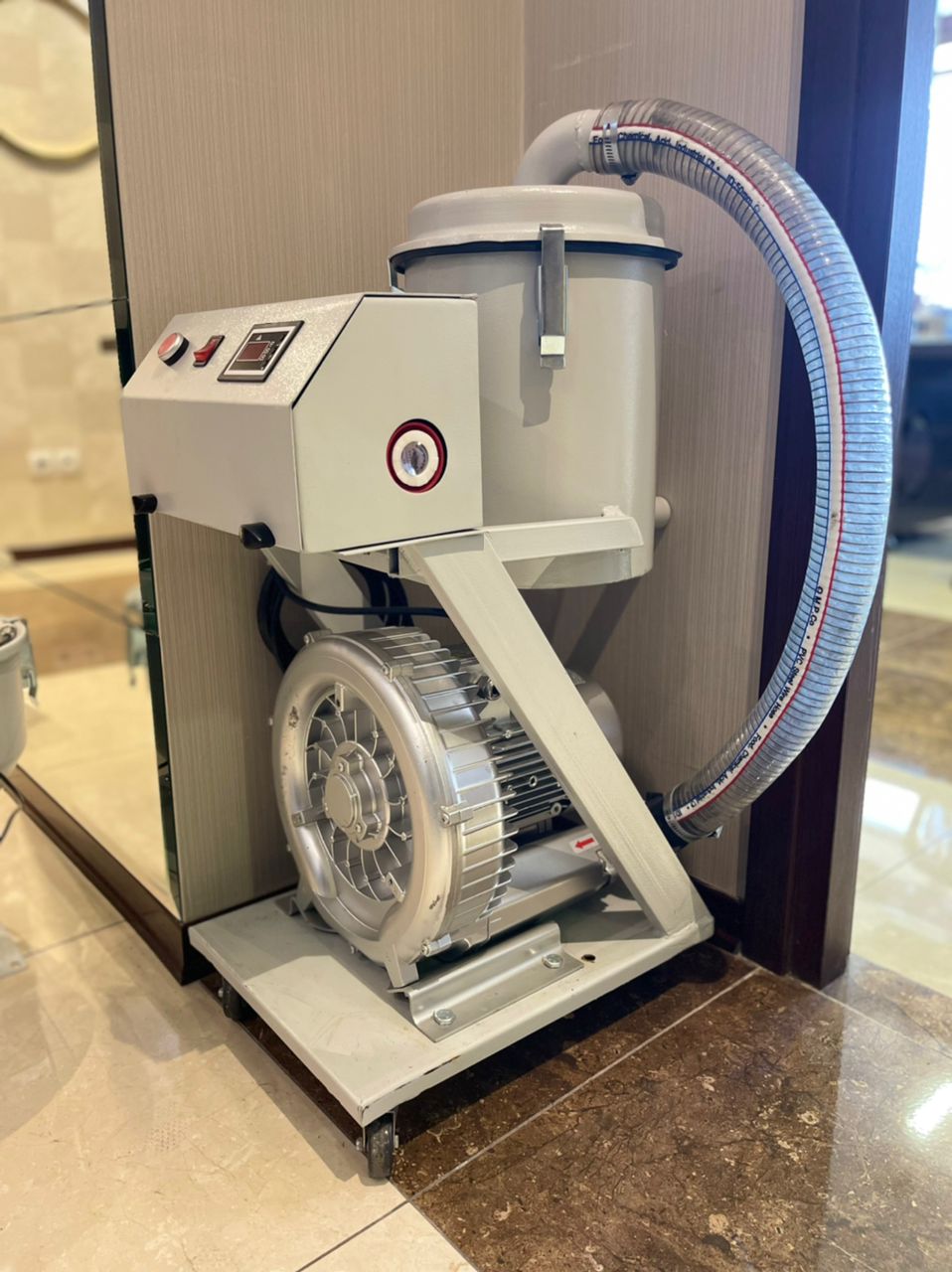 مکنده و مواد کش مواد پلاستیکی و گرانول